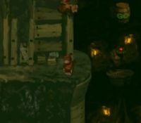 une photo d'Ã©cran de Donkey Kong Country sur Nintendo Super Nes